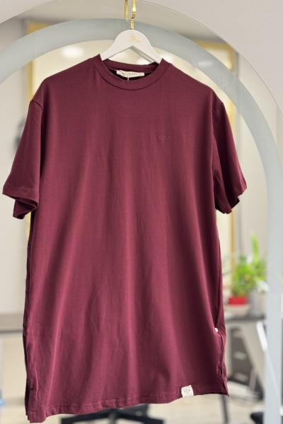 30727 Yarım Kollu İçlik Bordo