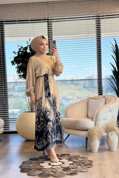 3294Y25 İkra Elbise Siyah