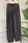 34040 Tencel Konik Pantolon Siyah