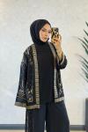 34839 Arzu Kimono Siyah