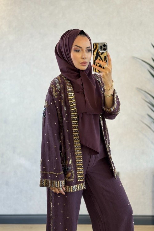 34839 Arzu Kimono Bordo