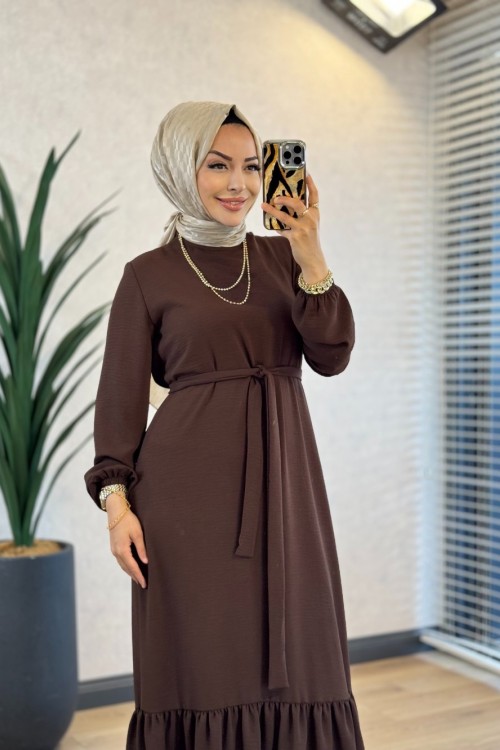 3927 Serra Elbise Kahve