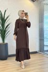 3927 Serra Elbise Kahve