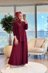 4106 Fresh Takım Bordo