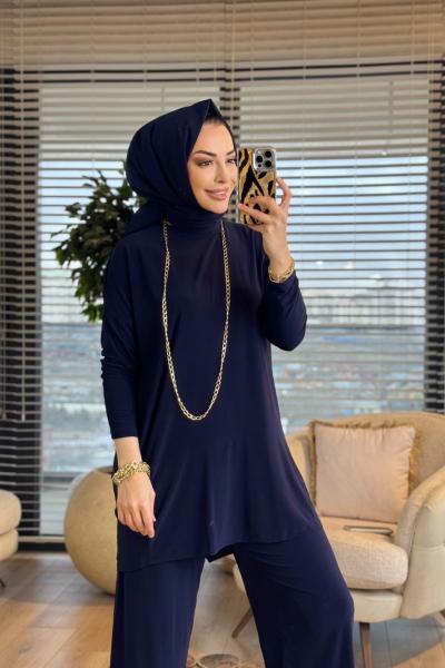 4208 Makas Takım Lacivert