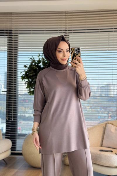 4401 Ecrin Takım Koyu Vizon