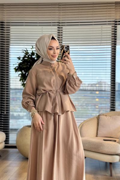 4903 Sahra Takım Bej