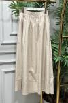 5020 Koton Beli Lastikli Cepli Etek Bej
