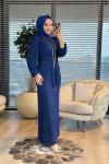 5062 Lokma Elbise Lacivert