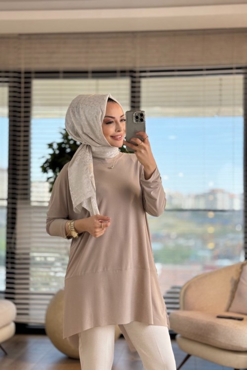 539 Makas Tunik Bej