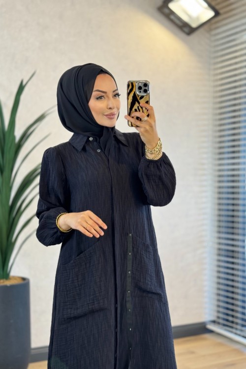 5610 Bürümcük Kap Siyah