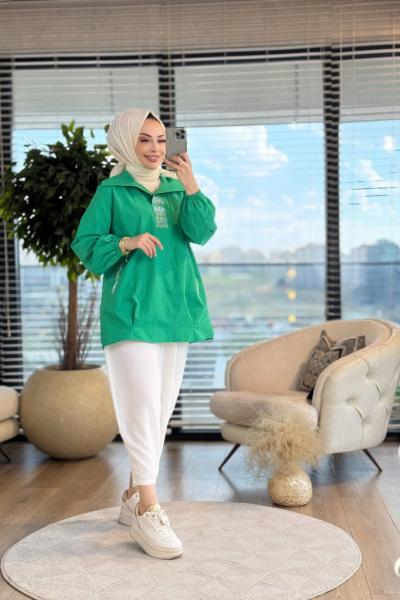 6101 Taş Detaylı Gömlek Benetton