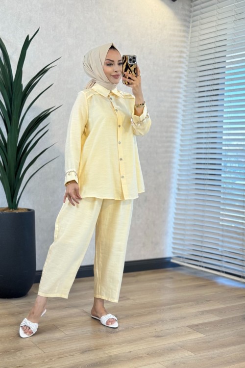 74063 Eftelya Takım Sarı