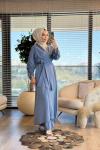 8107 Semerkant Takım İndigo