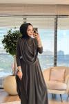 HWN6274 Beyza Şalvarlı Takım Haki