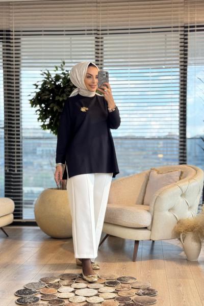 MRW1548 Vega Tunik Lacivert