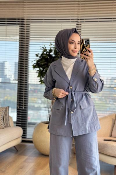 MRW1650 Biella Takım Gri