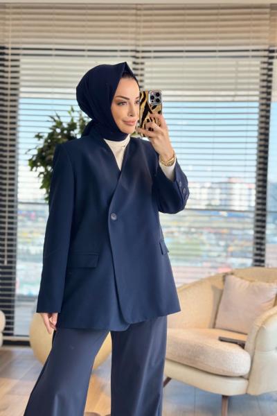 MRW1801 Ceremony Ceket Lacivert