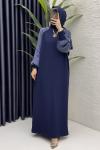 Afife Elbise Tesettür Giyim  Lacivert