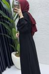 Efla Elbise Tesettür Giyim  Siyah