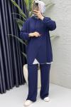 Hülya Takım  Tesettür Giyim  Lacivert