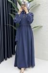 Sadem Elbise Tesettür Giyim  Lacivert