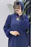 Simge Elbise Tesettür Giyim  Lacivert
