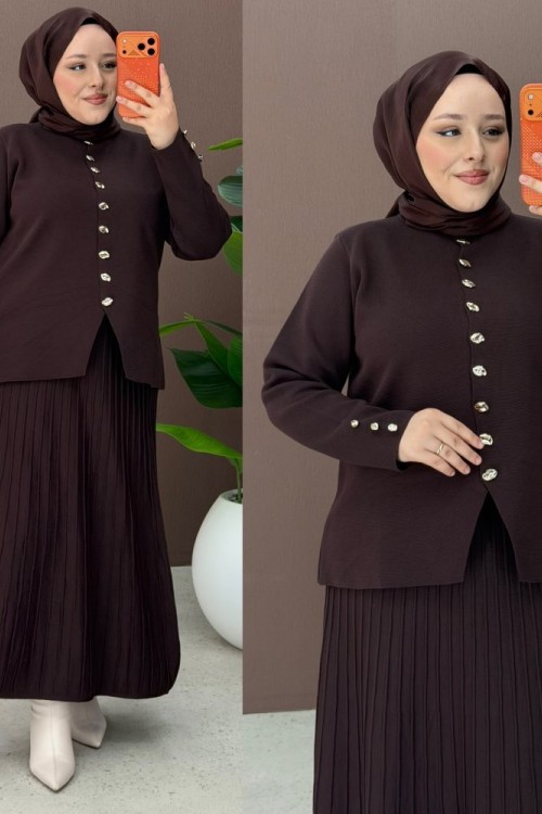 Halime etekli takım
