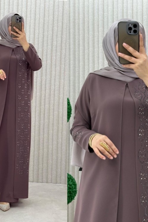 Hanedan Kapaklı Abiye Elbise
