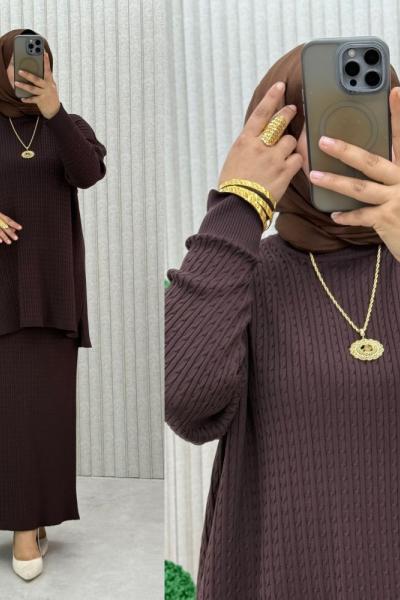 Songül Saç Örgülü Takım