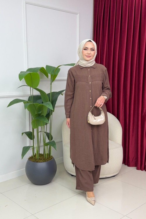 EFTALYA TAKIM - KAHVERENGİ
