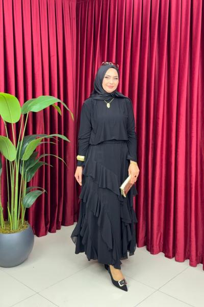 ESMA ETEKLİ TAKIM - SİYAH