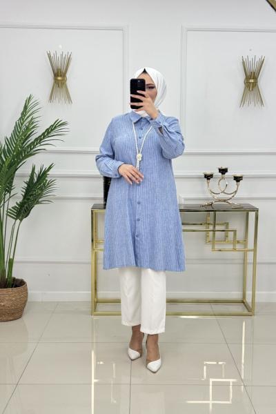 FERİDE TUNİK-MAVİ