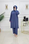 SUZİ TAKIM-İNDİGO MAVİ