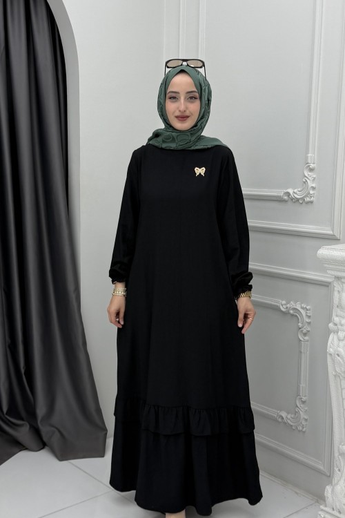 Asmin Elbise Siyah