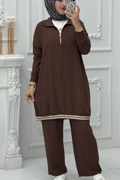 Eliz Takım Kahverengi