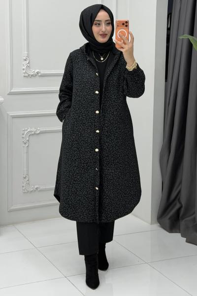 Hilal Kaşe Kap Antrasit