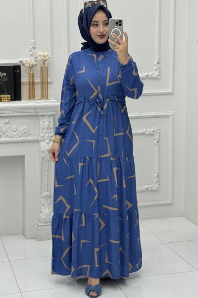 İlayda Elbise Mavi