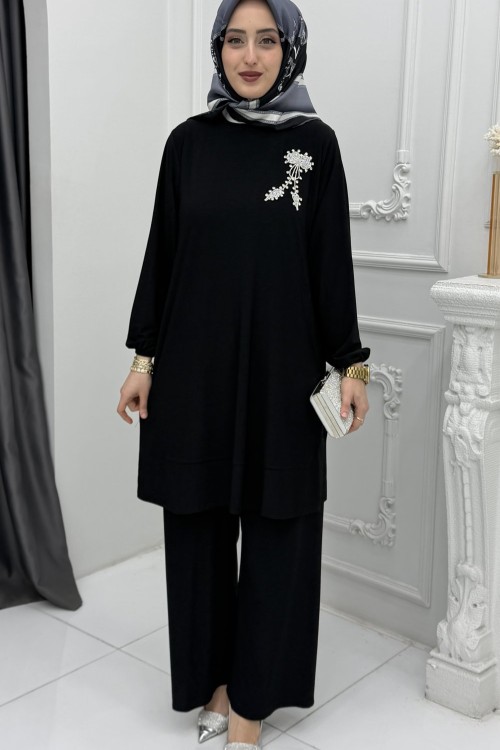 Nilda Takım Siyah