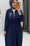 Zülal Elbise Lacivert