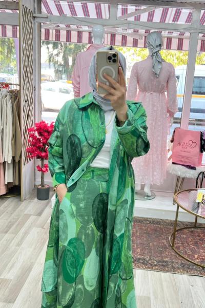 Asimetrik Akustik Takım-Yeşil