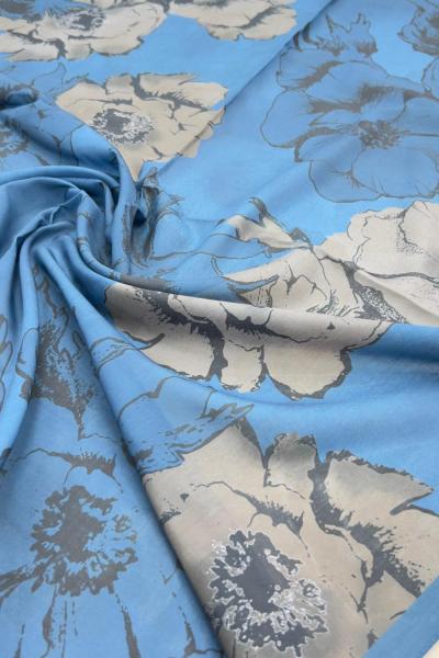 Pamuk İpek Gonca Şal-Petrol