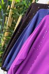 Taş Detaylı Solvia Tunik Sweat- Lila