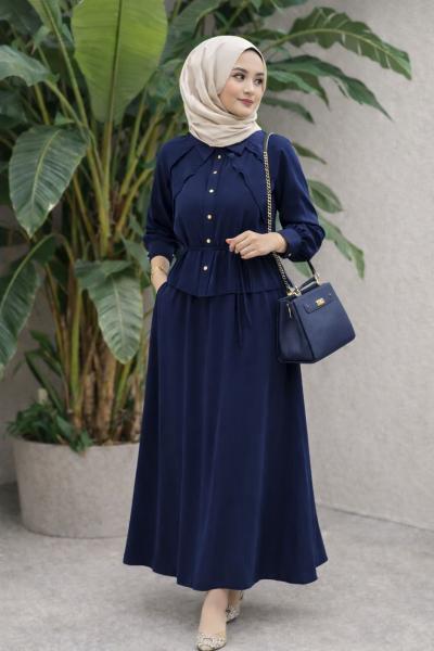 Tensel Modal Beste Takım-Lacivert