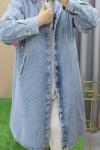 Trend Denim Lumi Jean Kot Kap Trenç-Mavi