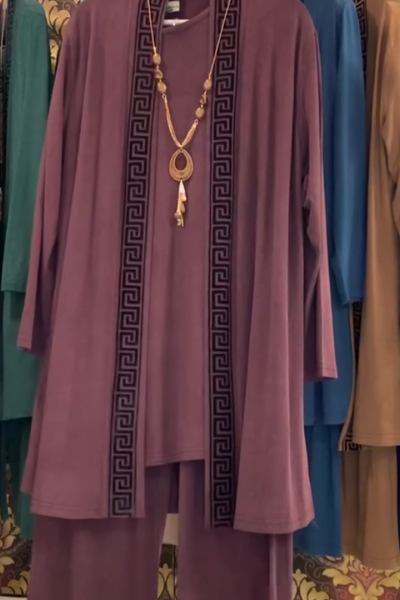 Viva 3 Lü Takım Bordo