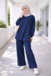Yıldız Pantolonlu Takım - Lacivert